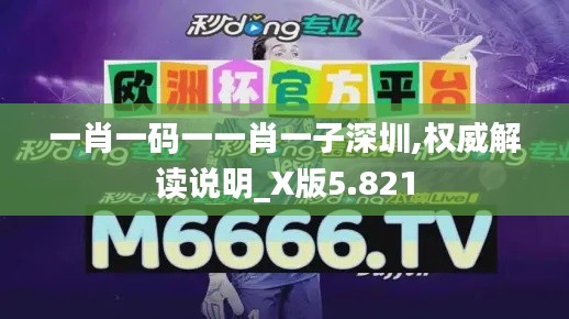 一肖一码一一肖一子深圳,权威解读说明_X版5.821