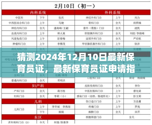 最新保育员证申请指南，带你走进保育事业大门（2024年保育员证详解）