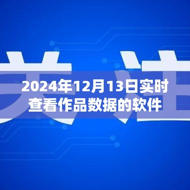 超越数字海洋，实时查看作品数据的软件助你洞悉创作成就，2024年12月13日更新版上线！