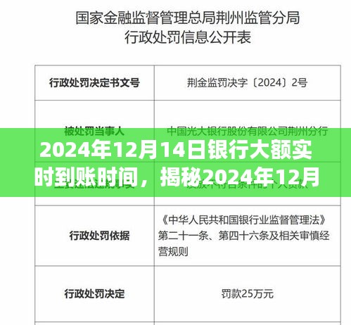 揭秘，2024年12月14日银行大额实时到账时间，高效交易的背后真相揭秘！