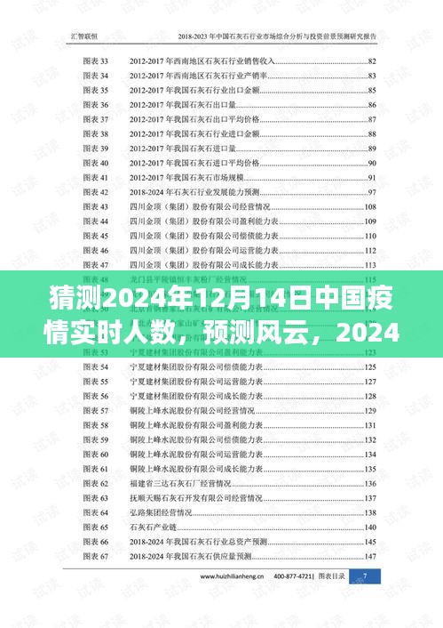 2024年12月14日中国疫情实时人数预测与展望