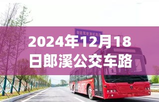 郎溪智慧公交实时路线查询，智能出行新纪元开启，2024年12月18日实时更新