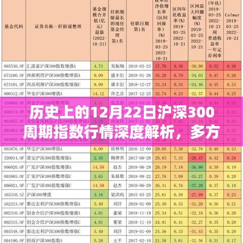 历史上的12月22日沪深300周期指数行情深度解析，多方观点碰撞与个人立场阐述