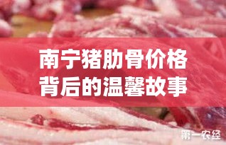 南宁猪肋骨价格背后的温馨友情故事，日常中的陪伴与友情