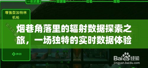 烟巷角落里的辐射数据探索之旅，实时数据体验揭秘之旅