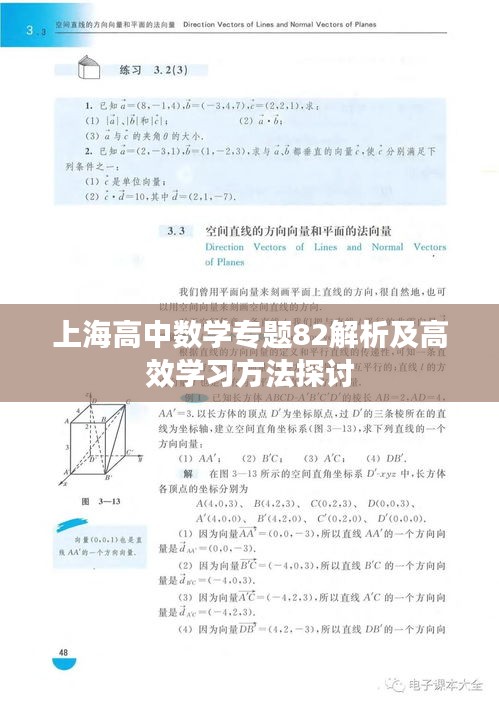 上海高中数学专题82解析及高效学习方法探讨