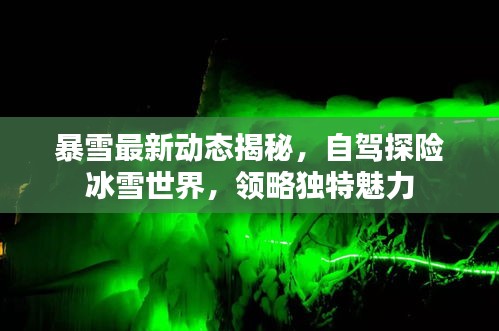 暴雪最新动态揭秘，自驾探险冰雪世界，领略独特魅力