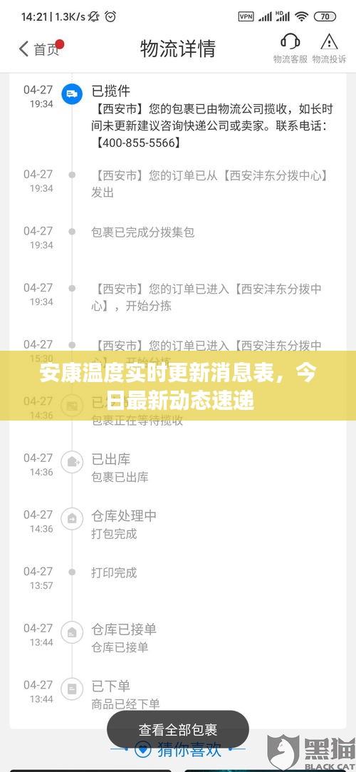 安康温度实时更新消息表，今日最新动态速递