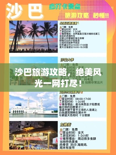 沙巴旅游攻略，绝美风光一网打尽！