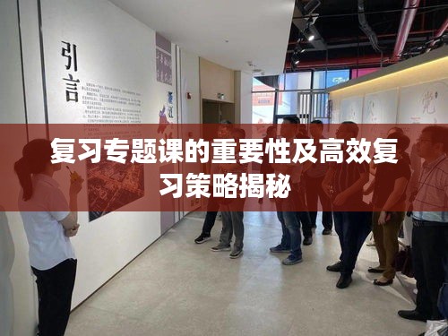 复习专题课的重要性及高效复习策略揭秘