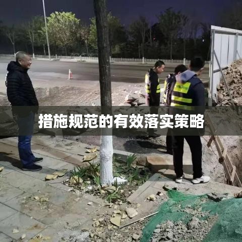 措施规范的有效落实策略