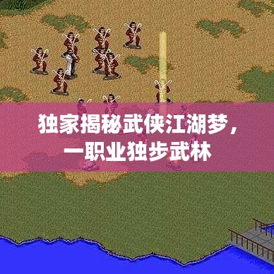 独家揭秘武侠江湖梦，一职业独步武林