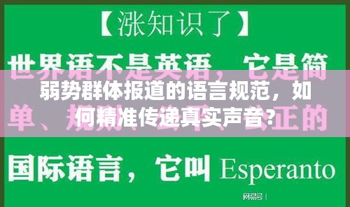 弱势群体报道的语言规范，如何精准传递真实声音？