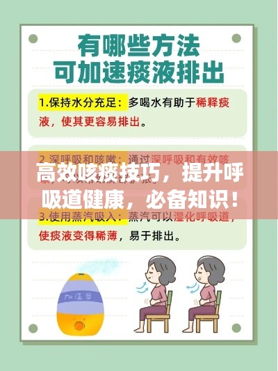 高效咳痰技巧，提升呼吸道健康，必备知识！
