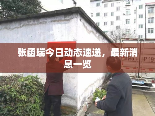 张函瑞今日动态速递，最新消息一览